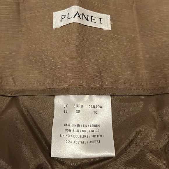 NWT silk and linen Planet pant suit - Picture 16 of 16